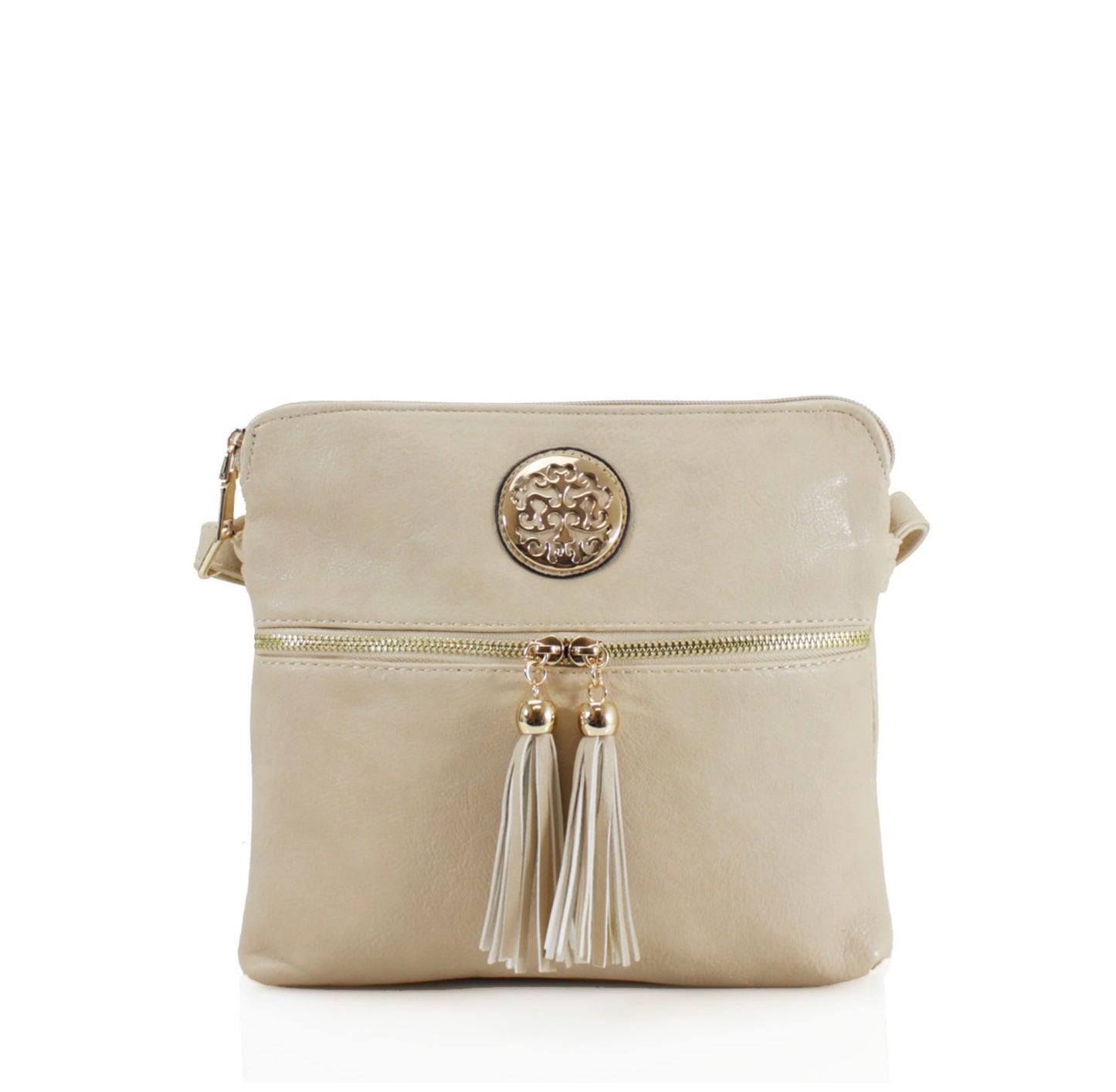 Tree of Life double Zip Crossbody