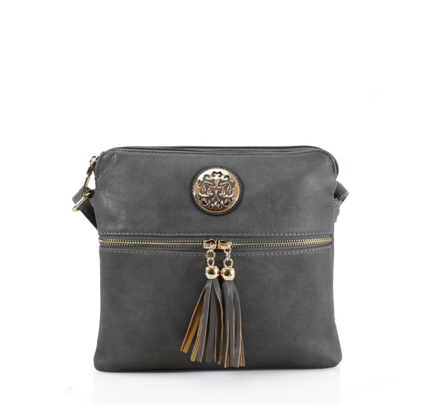 Tree of Life double Zip Crossbody