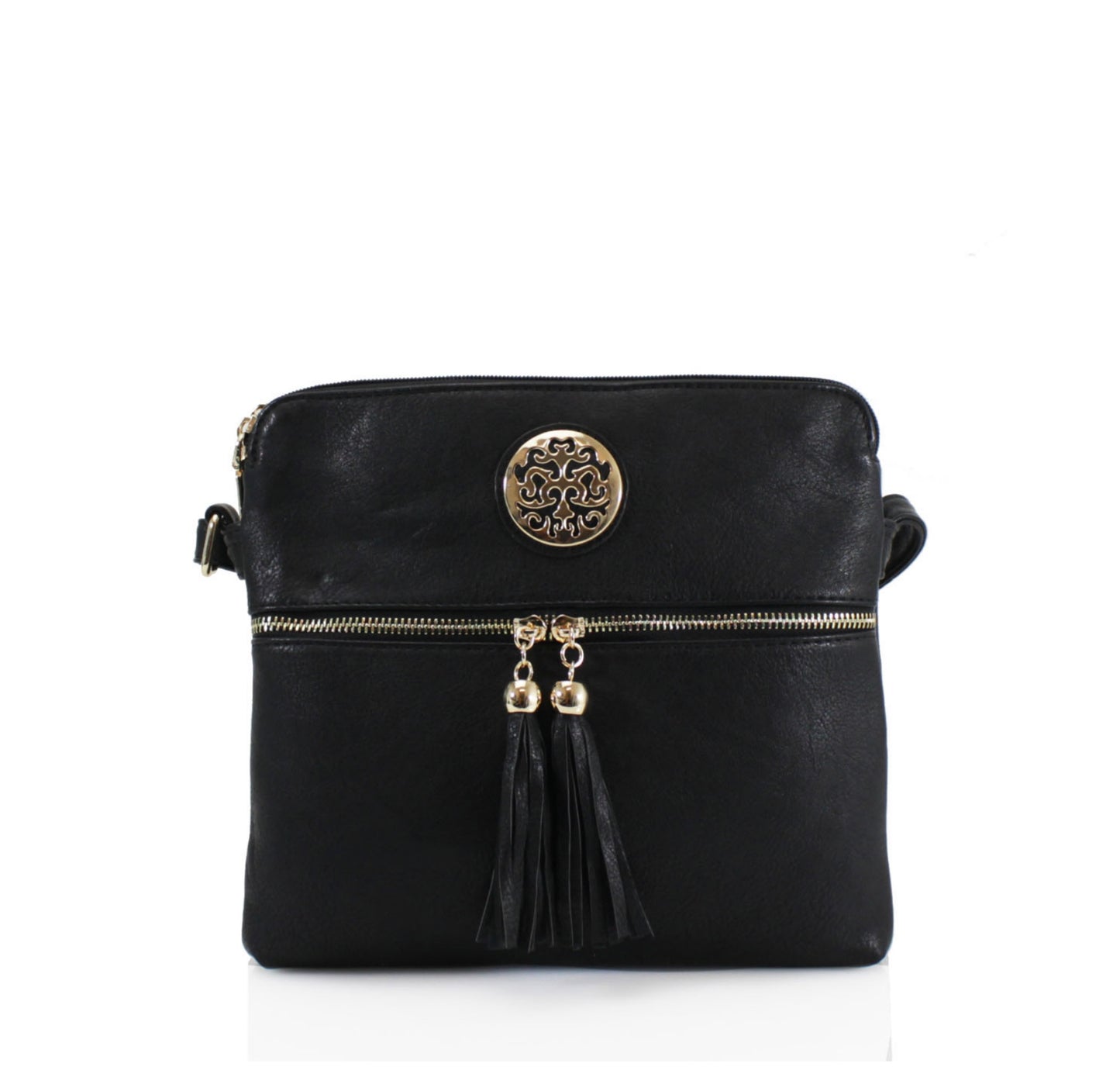 Tree of Life double Zip Crossbody